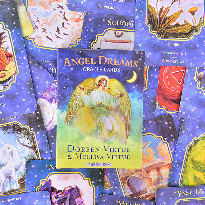 Angel Dreams Oracle Cards Doreenvirtue Tarot Oracle Card Board Deck GamesB Hn