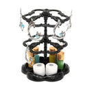 Retro Rotating Eardrop Earring Jewelry Display Hanging Holder Stand Organiz U6V5