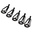 80pcs/set Fishing Rod High-carbon Steel Guide Tip Top Rings Pole Repair Kit