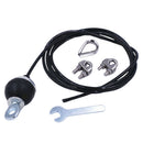 2 Set 5mm 2m Adjustable Fitness DIY Pulley Cable