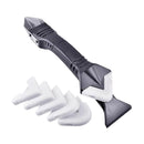 Window Glass Glue Angle Scraper Corner Adhesive Residue Caulk Tool Kitchen