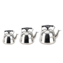 Stainless Steel Whistling Tea Kettle Teakettle Fast Boil Teapot wIth Infuser 3L