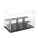 Acrylic Riser Display Shelf,3 Steps Stand Rack Action Figures RC Car Display