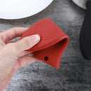 Silicone Hot Handle Holder (Set Of 3) Hot Mitts For Cast Iron Skillets Pans W5E2