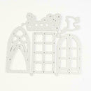 DIY Windows Shaped Cutting Die Carbon Steel Stencil Dies Cutting Q9G8 B1W6