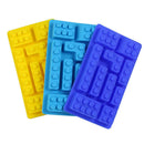 Silicone Rectangular Ice Lattice Mold Chocolate Cake Mold Baking Tools Tray