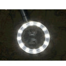 10X Magnifying Glass Eye Magnifier Metal Jewelry Loupe Watch Microscope with 12