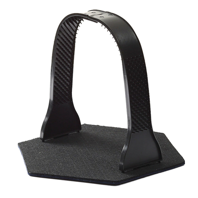 Pet Kitty Cat Black Massager Brush Prevent Hairballs Control Shedding