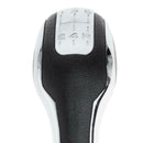 Car 5  Gear Shift Knob Lever Chrome Cap Fit for Peugeot 307 308 Black