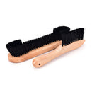 New Pair Rail & Felt Brush Cleaner Billiard Snooker Pool Table Wooden Tool M&O