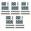 50Pcs Female Micro USB to DIP Adapter Converter 2.54mm PCB Breakout Board