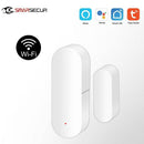 Tuya WiFi Intelligent Door Magnet Sensor Smart Home Security Burglar Alarm