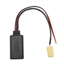 Car Stereo Mini Iso 6 Pin Bluetooth Module Music Adapter Aux Audio Cable Fo I2T1