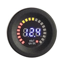 Waterproof DC 12V Car Motorcycle LED Digital Voltmeter Voltage Meter Gauge A