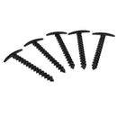 5Pcs/Pack 14.5cm Plastic Tent Peg Nail Tent Stakes for Outdoor Camping Black.