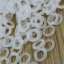 120x Rubber O-Ring Switch Dampeners White For Cherry MX keyboard Dampers  ghj