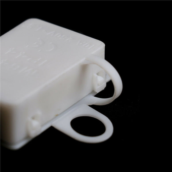 3 Pin IP44 Waterproof Electrical Cable Wire Connector Junction Box 10A 250V ACJR