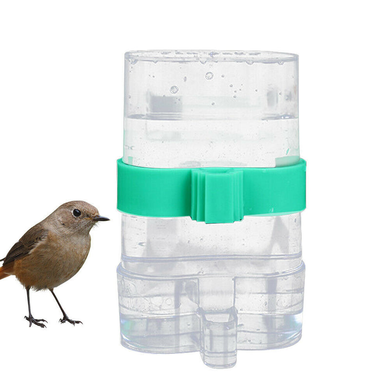 Automatic Water Trap Parrot Utensils Bird Feeder Cage Supplies Drinking Fountain
