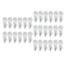30 pcs hard wall picture frame clock hanger non trace hook mural hook made of