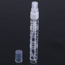 5Pcs lattice glass empty refillable perfume bottle 10ml portable small sprME