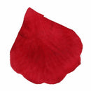 300pcs Fabric Rose Petals Flower Favors for Wedding Party Decoration Red R3E3