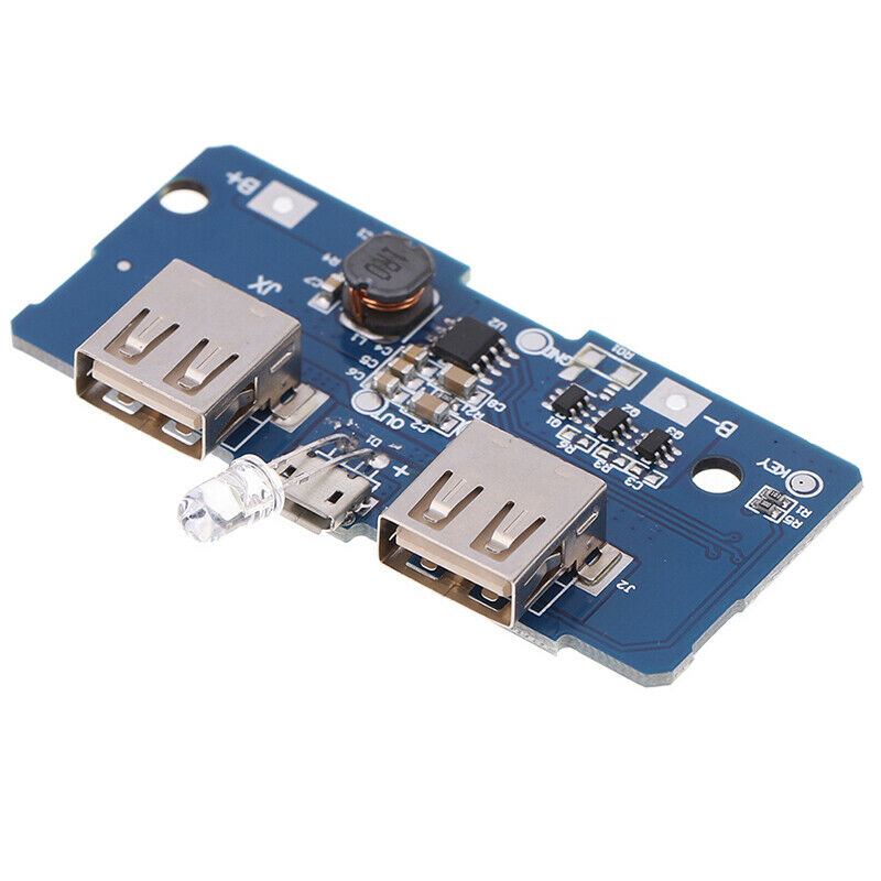 1Pc 3.7V to 5V 2A Mobile Power Bank 18650 Lithium Battery Charger Step Up ModuTE