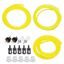 5 Feet 3 Sizes Fuel Line Hose with Snap In Primer Bulb, Primer Pouland Bulb,