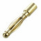 2mm Inner Dia Male Banana Plug Bullet Connector Replacement 20 Pcs L9G4