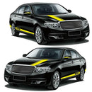 Car Stickers Sport Stripes Door Mirror Hood Side Skirt Graphic Decals Decoration