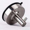 4 Pieces Wall Hook Stainless Steel Suction Cup Hanger Hook Wall Hook Hook T