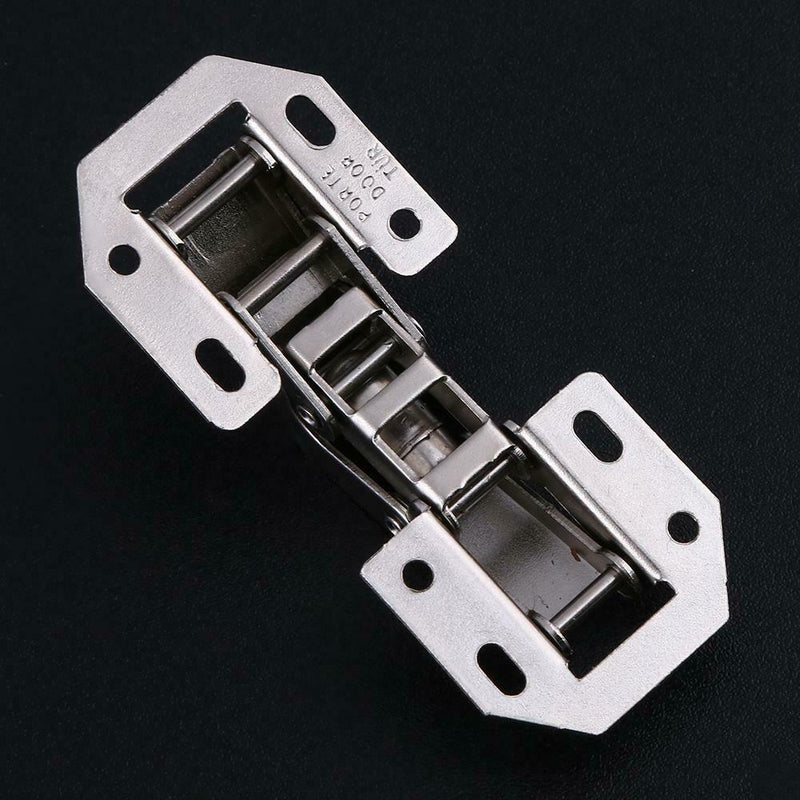 10pcs 3in Bridge Shaped Spring Frog Closet Cabinet Door Hinges No Drilling  A