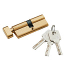 69mm Pure Copper Key Cylinder Door Lock Barrel High Security Anti Snap Lock