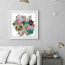 5D DIY Special Shaped Diamond Painting Dog Cross Stitch Mosaic Craft Kits