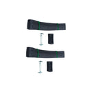 2pcs 3.5x90cm SOFT BUCKLE TREE TIES SHRUB PLANT LOCKING SUPPORT STRAP HEAVY DUTY