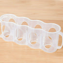 4 Pack Beer Soda Can Holder Storage Organization Fridge Rack Plastic Space