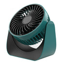 Student Dormitory Office Desktop Fan 3 Gears Adjustable Cooling Fan (Blue) A