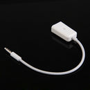 Sync 3.5mm Male AUX Auxiliary Audio Plug Jack to USB Cord Converter Cable