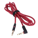 3.5mm AUX Stereo Audio Jack Cable Cord Wire for Skullcandy Hesh 2 Headphone