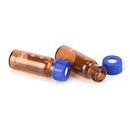 5pcs 2ml Brown screw chromatographic write bottle autosampler headspace vials JR