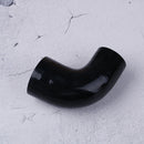Black 90 degree reducer silicone hose 51-63mm pipe coupler FT