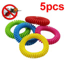 5pcs Anti Mosquito Bug Insect Repellent Bracelet Wrist Band Repellent Fashion 3C