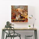 5D DIY Full Drill Diamond Painting Cat Embroidery Mosaic Craft Kits Decor