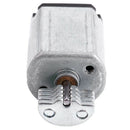 DC1.5V-9V 0.08A 3200RPM Output Speed Micro Vibrating Motor, 18x15x12mm Silv Z1S1