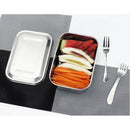 Stainless Steel Food Container Bento Luch Box for Snacks, Fruit, Finger Food