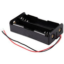 3 Pcs Black Battery Storage Box Holder for 3.7V18650 Batteries N8A9