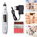 Professional Electric Adjustable Manicure Machine Nail Polisher Drill Bit Set
