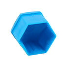 20pcs 17mm Car Wheel Trims Nut Plastic Blue Caps Bolts Cover Nuts Cap Tool