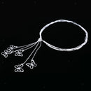 Beauty Multilayer Choker Statement Butterfly Pendant Chain Necklace Jewelry
