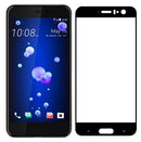 For HTC U11 Ultra Thin Transparent Soft TPU Protective Case Cover+Tempered Glass