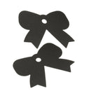 1X(100 Pcs Labels Gift Tags, Gift Cards Tags, Black Card Labels, Gift Cards